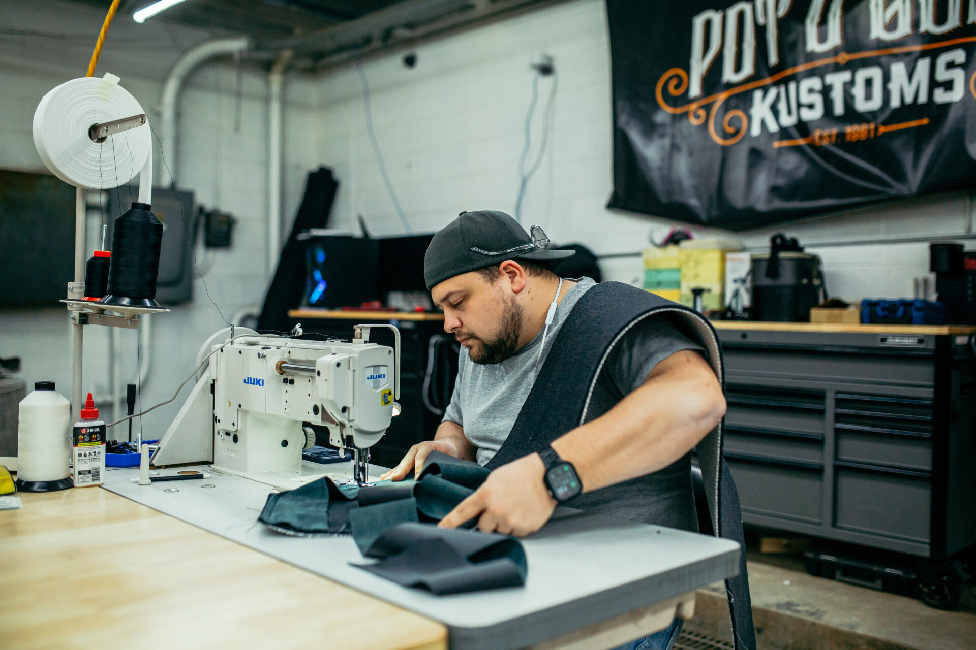 Upholstery technician